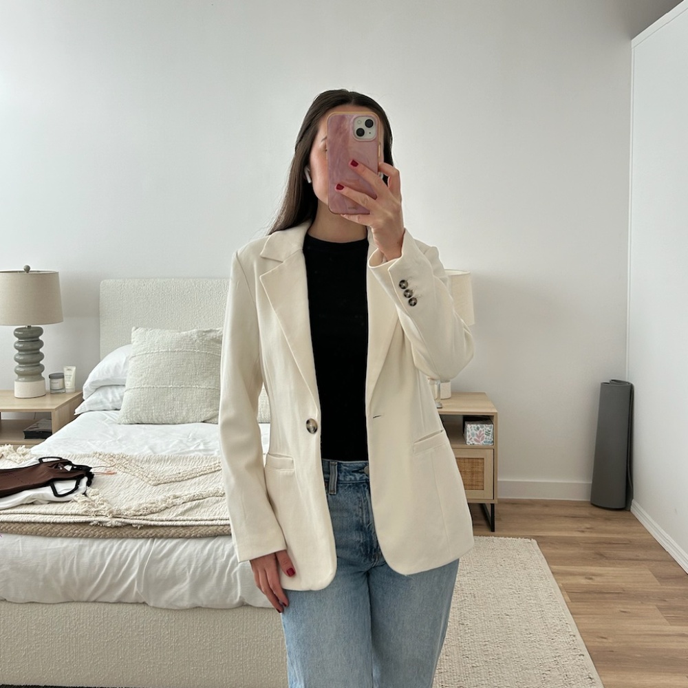 White Blazer